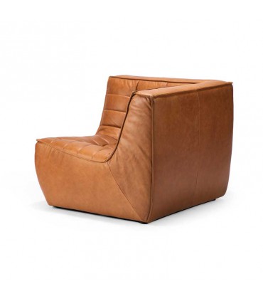 N701 Leather Corner Sofa