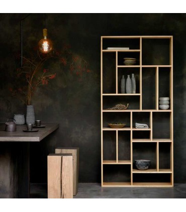 M Oak Shelving