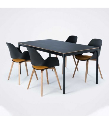 Falk Wood Padded