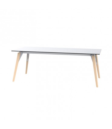 Faz Wood Rectangular Table