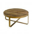 Golden table and elm