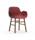 Form Armchair Walnut