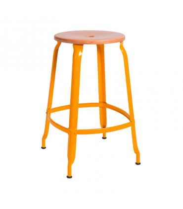 Nicolle Wood High Stool | Nicolle Chaises | Carlakey