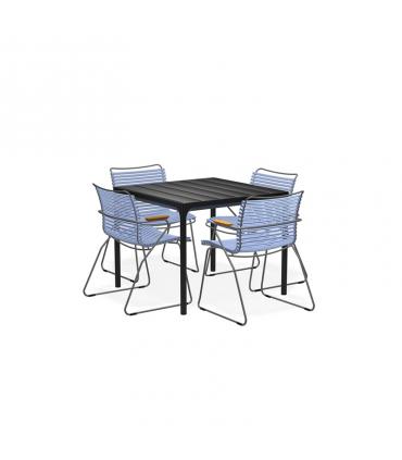 Four square table and Click armchair | Houe Outdoor | carlakey