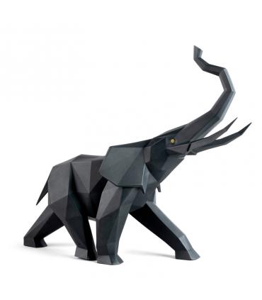 Matte Black Elephant