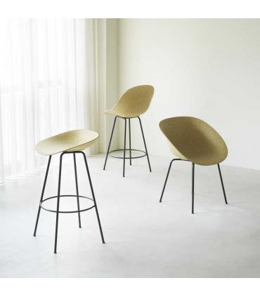 Mat Bar Chair Black