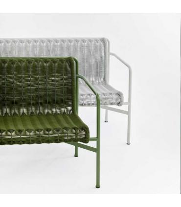 Palissade Cord Bench with Arms