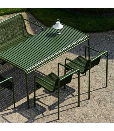 Palissade Cord Bench with Arms