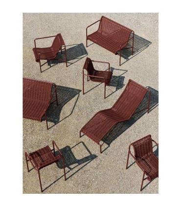 Palissade Cord Bench with Arms