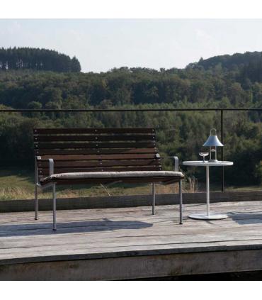 Traverse Lounge Bench with Arms