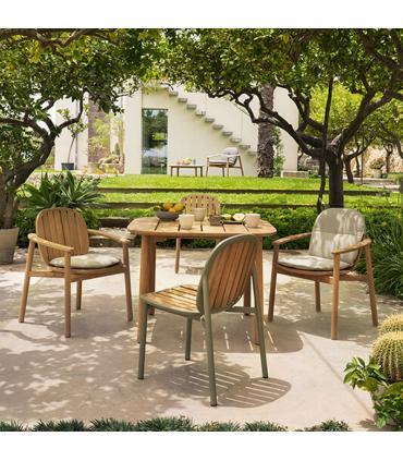 Twins Alu-Teak Chair