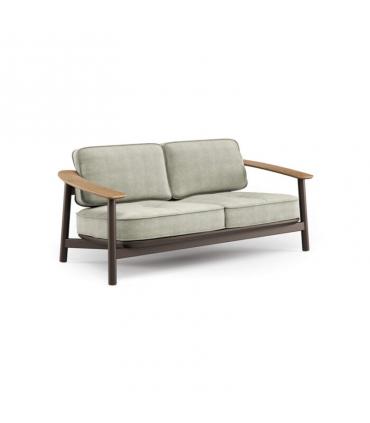 Twins Alu-Teak 2P Sofa