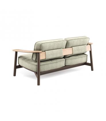 Twins Alu-Teak 2P Sofa