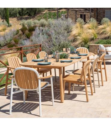 Twins Teca Mesa Rectangular
