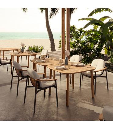 Twins Teak Square Table