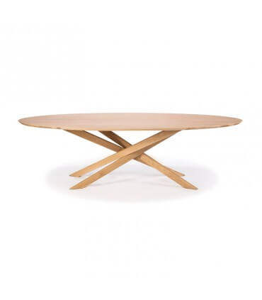 Mikado oval table